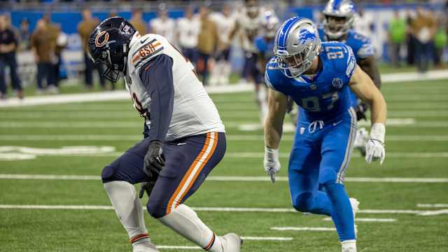 Detroit Lions edge rusher Aidan Hutchinson